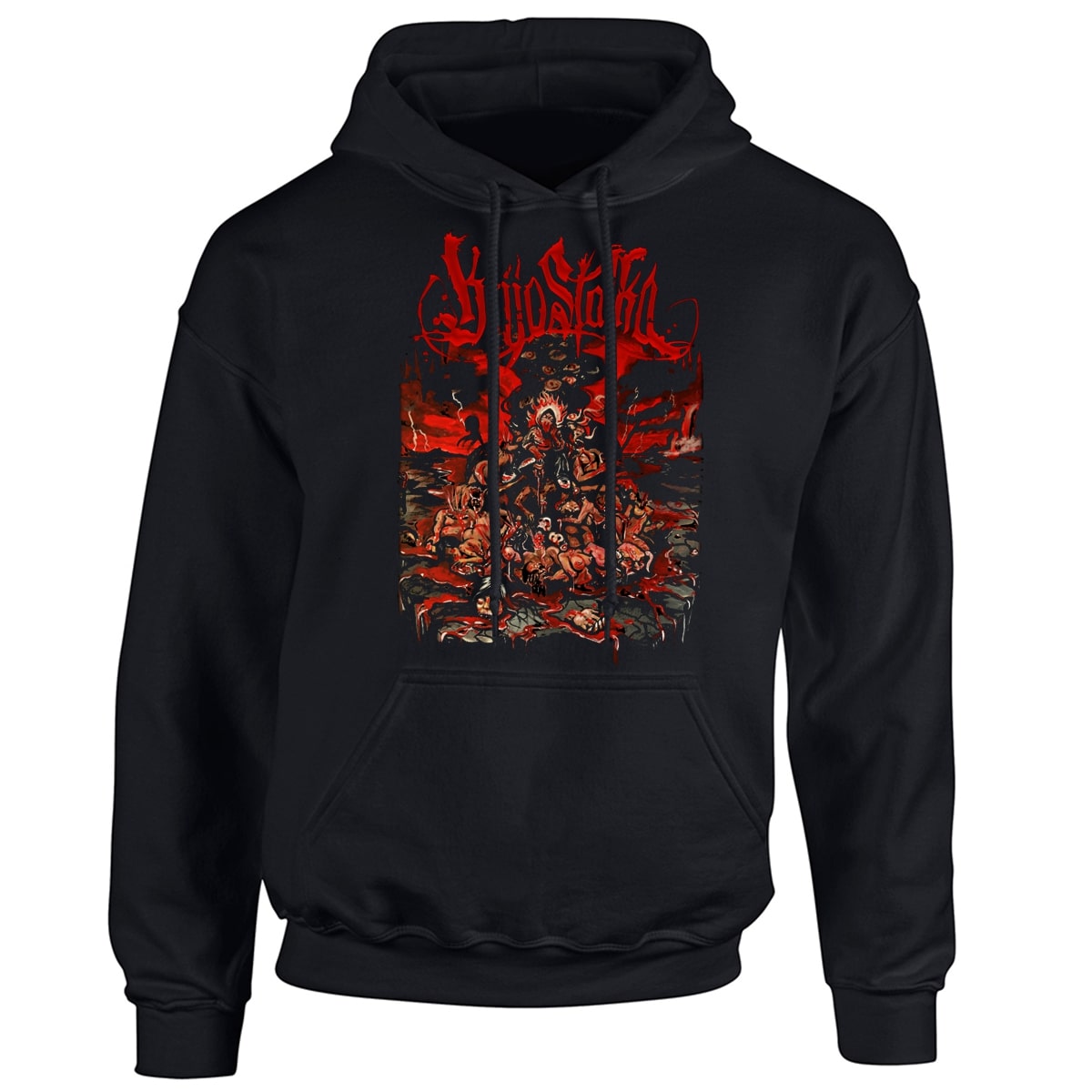 Bild von Krijo Stalka - 'Thron' Hoody [schwarz]